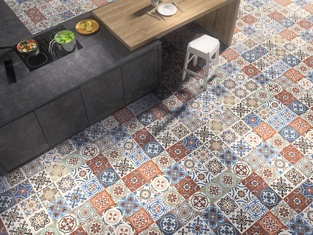 How should you choose ceramics to ensure your kitchen always looks clean and tidy?